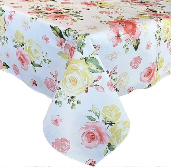 Newbridge Marie Rosa Hage 60 x 120 tommer Rektangulær Stoffdug til Middagsselskap