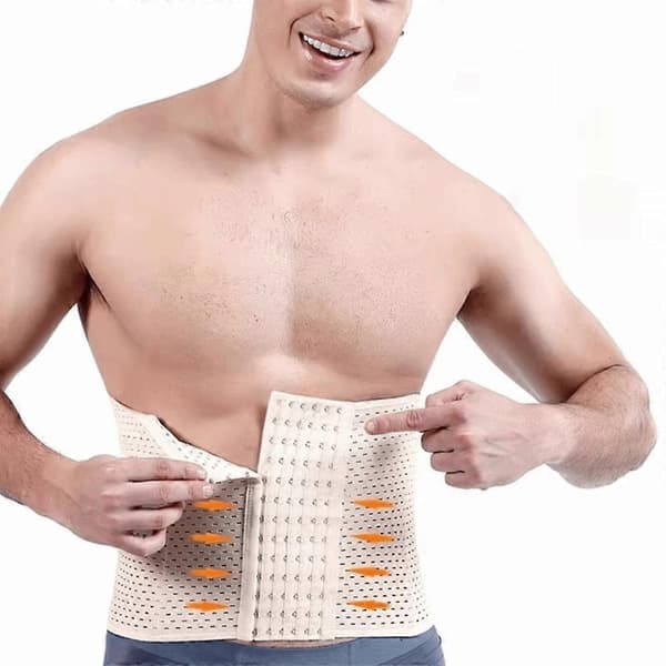 Modellering Strap Män Bantning Kroppsformare Bukreducerare Trimmerbälte Ny Kompression Shapewear Män,,3XL