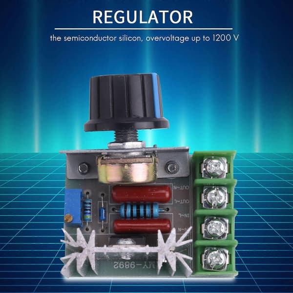 Spänningsregulator hastighetsdimmer SCR 2000W AC 220V