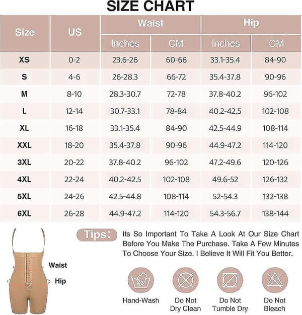 Bekväma Shapewear för Kvinnor, Tummy Control, Kompressionsplagg efter Operation, Medium, Beige