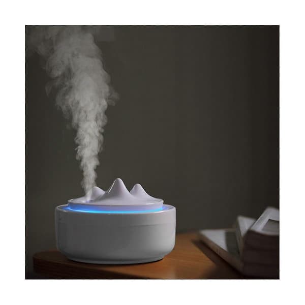 Mountain Views Luftfuktare Mini USB Aromaterapi Nattlampa Atomiserande Luftfuktare för Sovrum Ho