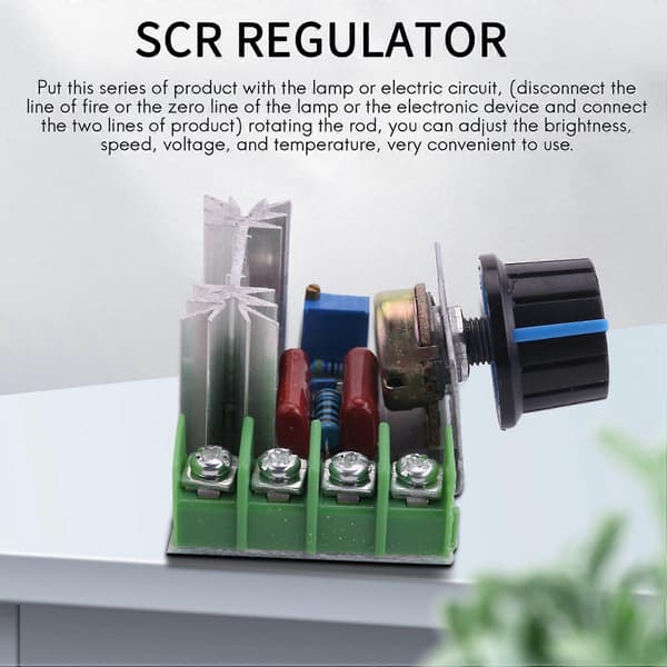 Spänningsregulator hastighetsdimmer SCR 2000W AC 220V