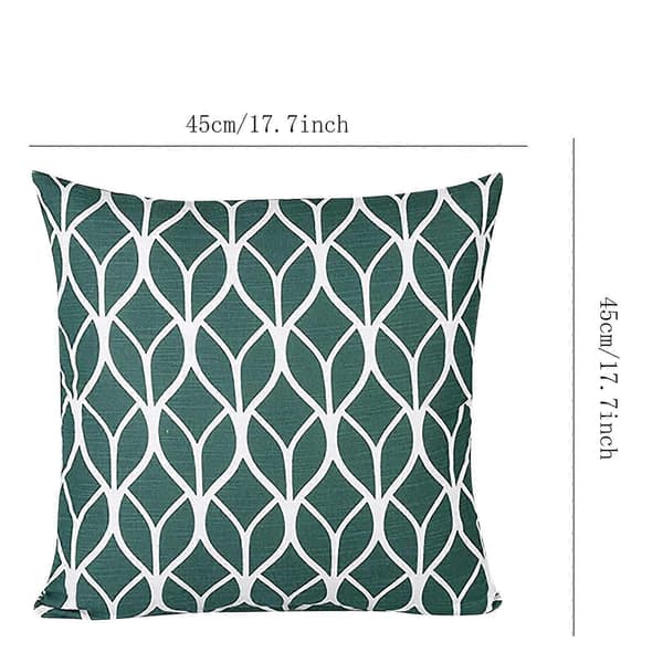 4-pak 18x18\" bløde mikrofiber pudebetræk – dekorative sofa-/sengepudebetræk, forårs- og påskepynt (grå)