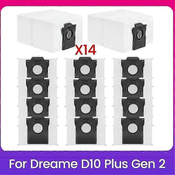 Dreame D10 Plus Gen 2 dammsugarpåsar 14 ST