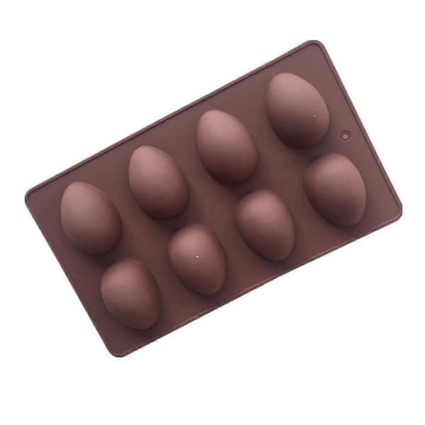 2 stk. påskeeggformede bakeformer Mini ostekakeformer Muffinsformer for sjokolade