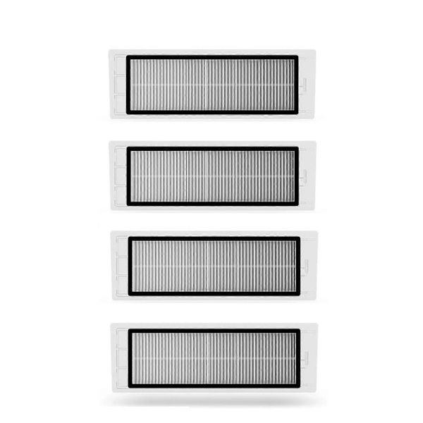 HEPA Filter Ersättning för Q5 S4 S5 S6 Max MaxV E5 E4 E3 E2 C1 E20 E35 Dammsugare (4-pack)