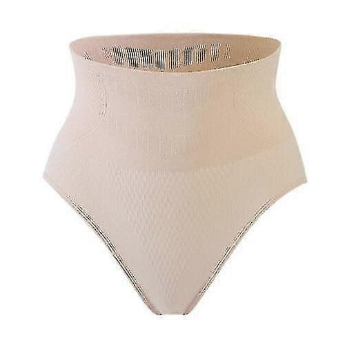Graphene Honeycomb Kompression Shapewear för Kvinnor Kroppsskulptering & Stöd, L, Hudfärg