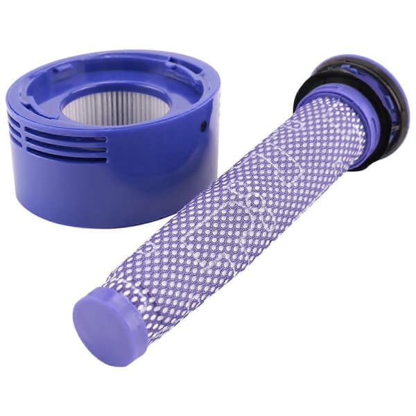 Förfilter + HEPA Efterfilter Kit för V7, V8 Sladdlös Dammsugare, Ersättningsförfilter och Efterfilter