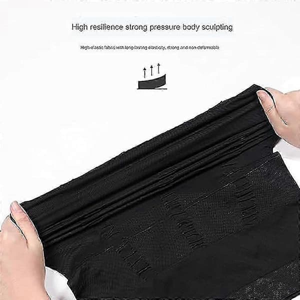 Slimmingtröja för män - Kompressionströja & Elastiska skulpterande shapewear-toppar för män, L, Vit