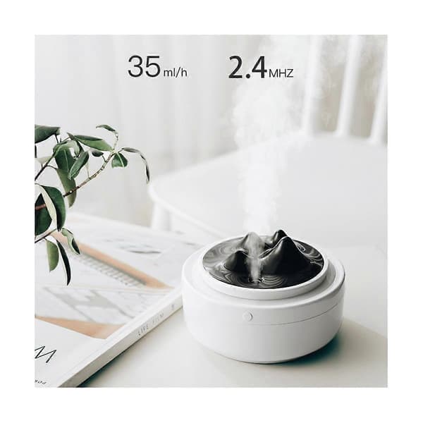 Mountain Views Luftfuktare Mini USB Aromaterapi Nattlampa Atomiserande Luftfuktare för Sovrum Ho