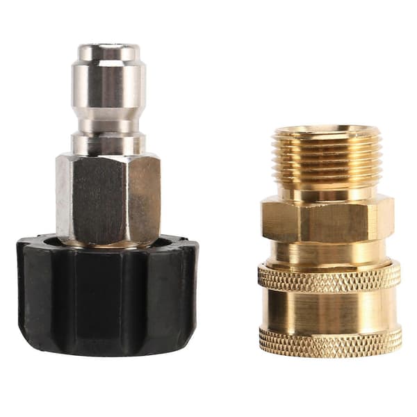 Högtryckstvätt Adapter Set Snabbkopplingskit, Metrisk M22-15mm, TWIS292