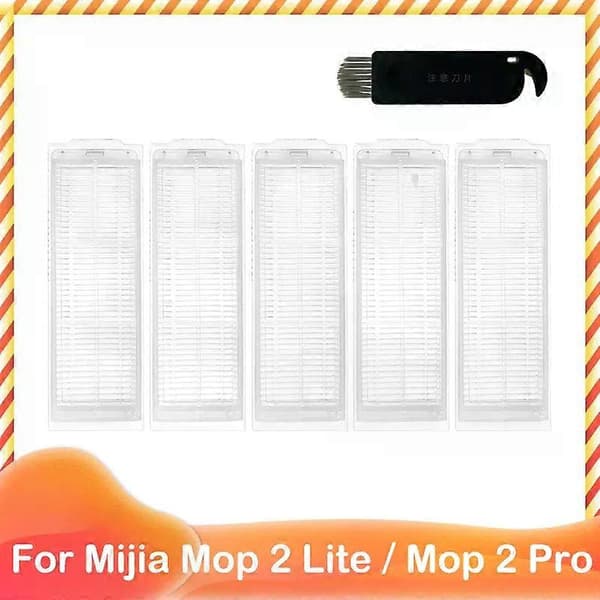 Til Xiaomi Mi Robot Vacuum Mop 2 Lite / Mi Robot Vacuum Mop 2 Pro / MJSTL / MJST1SHW Dele Hoved Sidebørste Hepa Filter Moppeklud