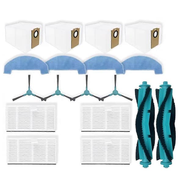 18 delar för E10 / Trouver E10 för Q8 Max / D10 / T10 Lite / M70 Pro reservdelar