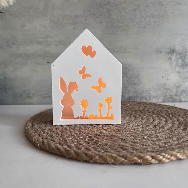Silikonstøping påske silikonhus silikon påskestøping silikagel påske silikonhus DIY silikagel