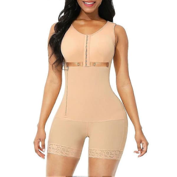 Fajas Colombianas BBL Steg 2 Formande Underkläder Bodysuit Efter Operation Postpartum Girdle Hög kompression Helkroppsformare Butt Lifter,,L