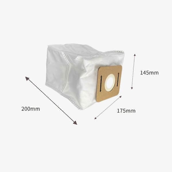 KERISTY 10-pack Ersättningsdammsugarpåsar för Atrix ryggsäcksdammsugare VACBP610P