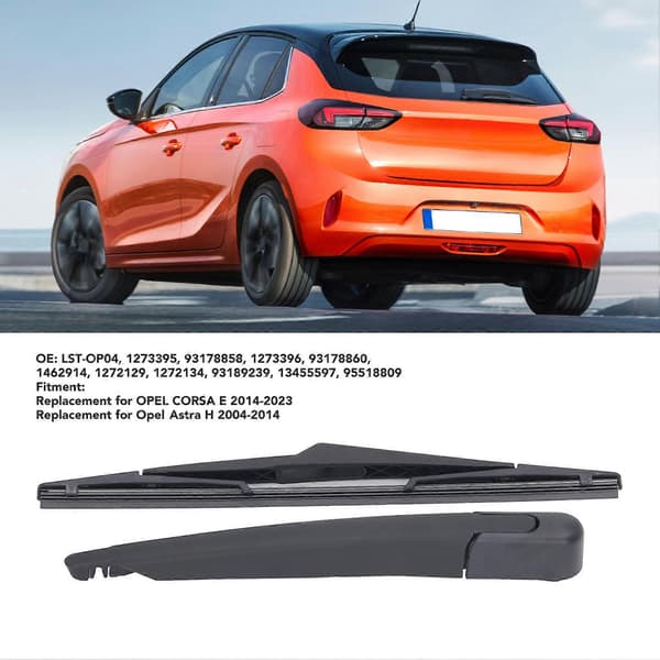 Bagrudeviskerarm og viskerblad 1273395 Forrudeviskerarm Bladerstatning til Opel Astra H Corsa E?