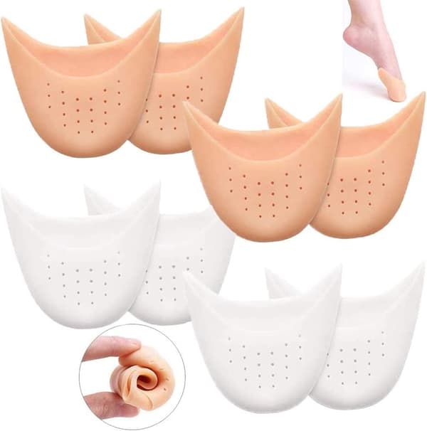 4 Par Toe Pads, Dansesko Pads, Klassisk Dansesko Pads, Pointe