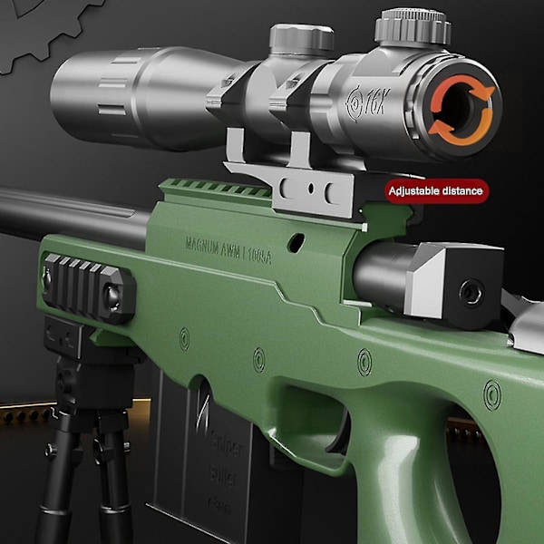 Nerf Rampage N-strike Elite Leluase 18 Nuolen Rummulla ja Slam Fire -toiminnolla Lapsille, 100% Uusi -wf Army green