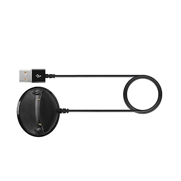 Smart Watch USB Opladningsholder Dock Kabel Oplader Kompatibel med Samsung Gear Fit 2 Pro Black
