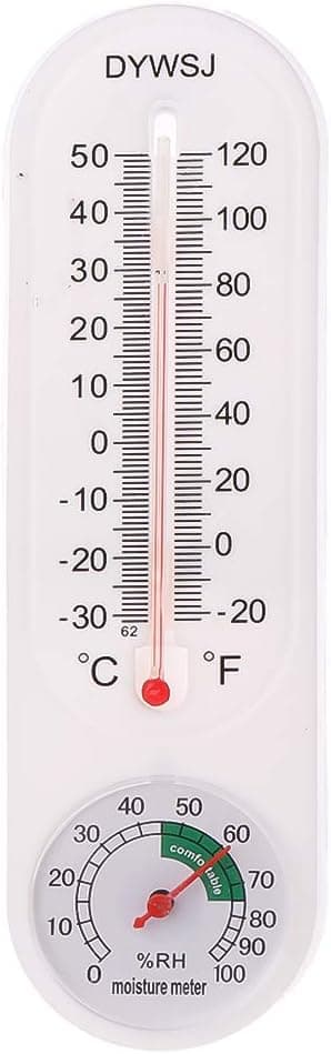 Inomhus/Utomhus Hängande Termometer Hygrometer Trädgårdsskrivbord