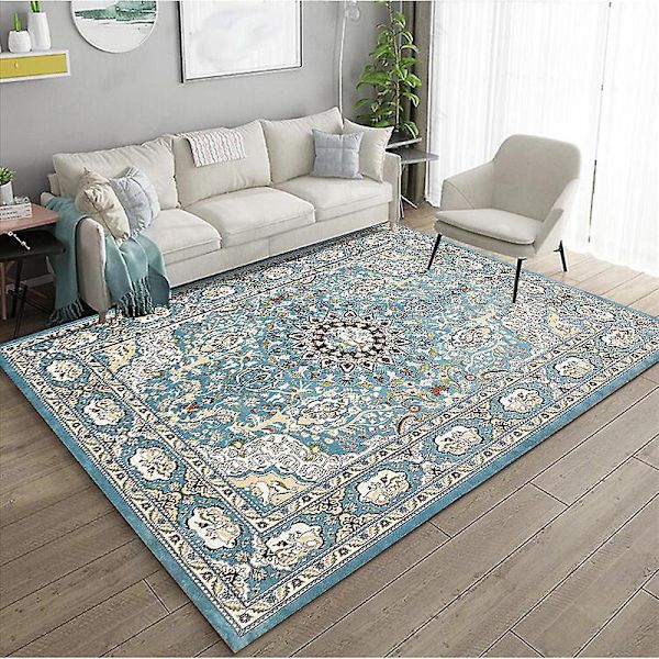 Europeiska hovstil mattor för vardagsrum stor storlek hög kvalitet hem matta sovrum tjockna salong matta vintage persisk matta Pattern 15 80x120cm