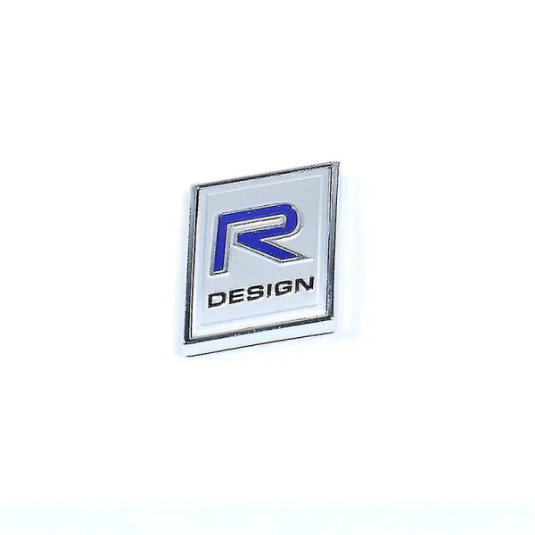 3d Metal R Design Awd Polestar Logo Bakre Bagageutrymme Emblem Badge Dekaler För Volvo V40 V60 C30 S60 S80 S90 Xc90 Xc60 Xc40 12