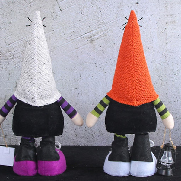 Teleskopiska ben Halloween Gnome Svenska dvärgar Skandinaviska figurin prydnader Style 2