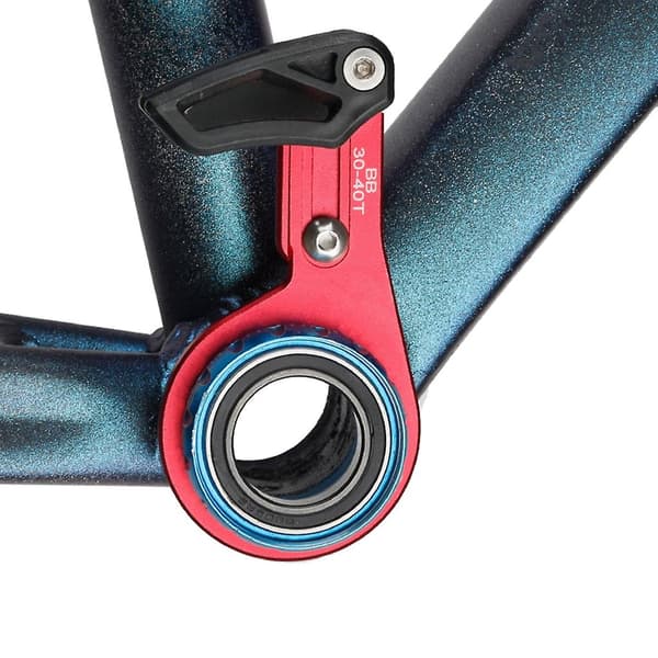 Sykkelkjedefører MTB 1X System ISCG 03 ISCG 05 BB-akse Post Mount Maskinert Red C
