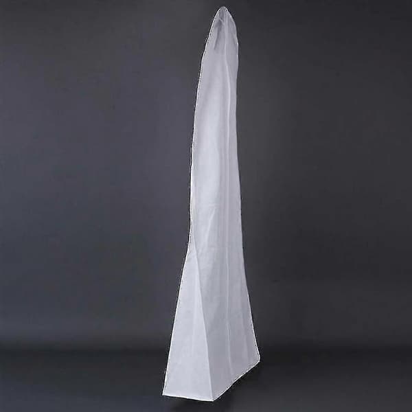 Pustende klespose for brudekjoler - Hvit - 180 cm