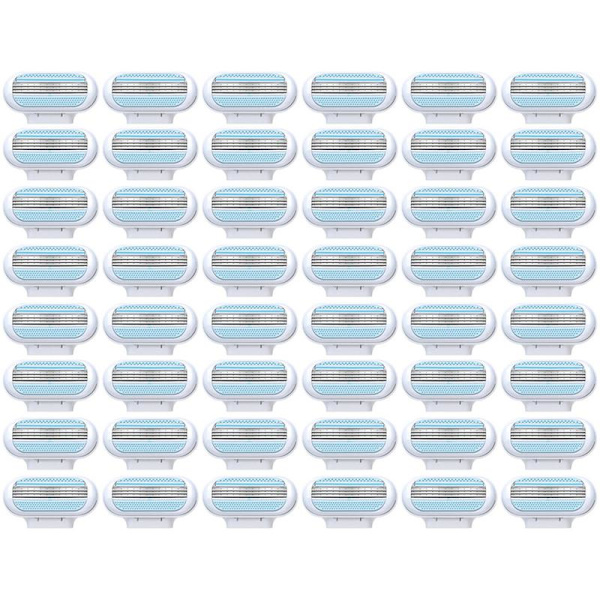 Refill rakblad för kvinnor 48-Pack
