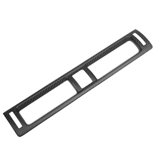 Tørr karbonfiber front AC-ventilutløpsramme trim senter dashbord luftventil deksel erstatning for GR86 2022+