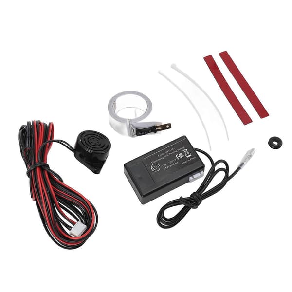 Elektromagnetisk ryggesensor system med summeralarm, sikkerhetsparkeringssensor system kit for bil 12V