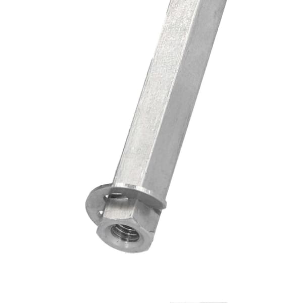 5 stk. lang stangmutter sekskantkobling innvendig gjenget rett stang rustfritt stål for Gobilda Dia 8mm4106?4008?0800