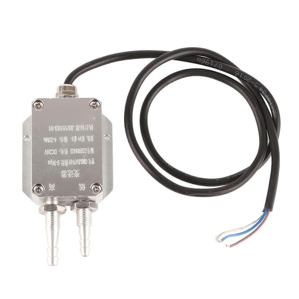 24VDC Vindtrykktransmitter Høynøyaktig trykkdifferansesensor 0-3Kpa OMSJD-FY-01
