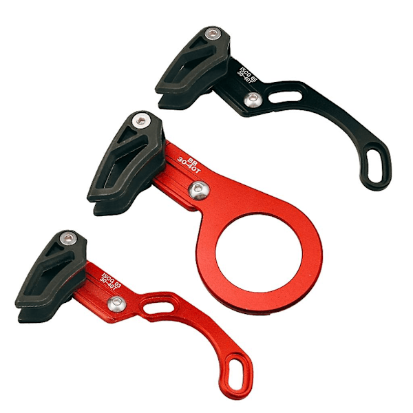 Sykkelkjedefører MTB 1X System ISCG 03 ISCG 05 BB-akse Post Mount Maskinert Red C
