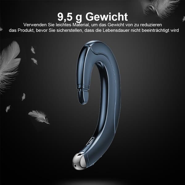 #Hodetelefoner - Bluetooth Beinledning Hodetelefoner Trådløse Beinledning#