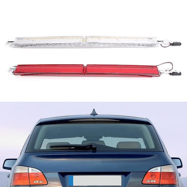 Til 5 Serie Touring E61 2007-2010 Led 3. Bremselys Tredje Stoplys fe Red