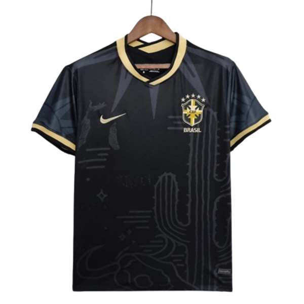 2022 Fotbollströjor svart tröja för män Fotbollströja för tonåringar customized20vini jr s