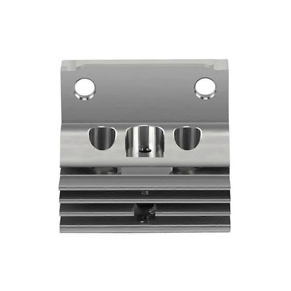 Til K1/K1 MAX Hot End Radiator Kit Metal Radiator til 3D Printer Tilbehør Radiator 5 stk
