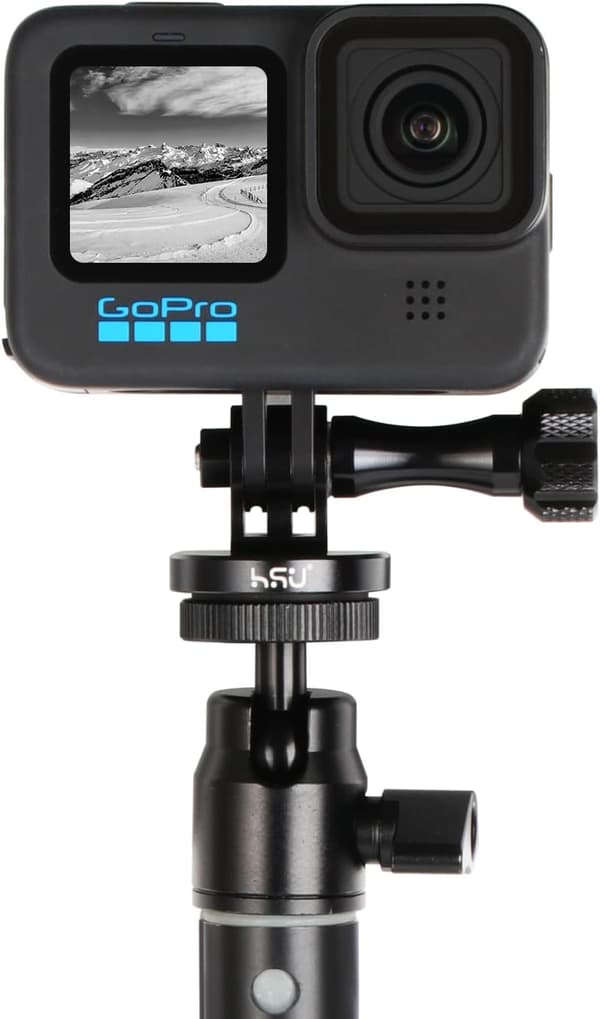 #Aluminium stativmonteringsadapter til GoPro Action Camera Monopod Mount#