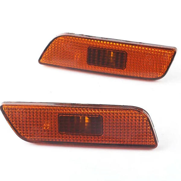 Front Blinklys Sideblinklys Indikator Lampe Lygtehus Venstre 30744360 til S80 2002-2006 Amber