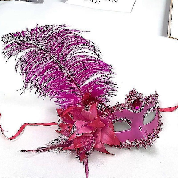 Halloween-juhlan karnevaalimaskit, Italian Venetsian naamioiden joulucosplay-maskit Rose red