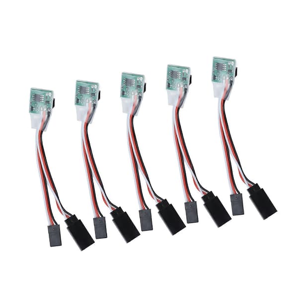 5 stk. Signalvender Universal RC Servorotation Invertere til Flyvemaskine 4-6V