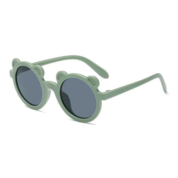 2023 Mode Runda Barn Solglasögon Klassiska Söta Flickor Pojkar Barn Solglasögon UV400 Skyddsglasögon Baby De Sol Gafas qd A-green