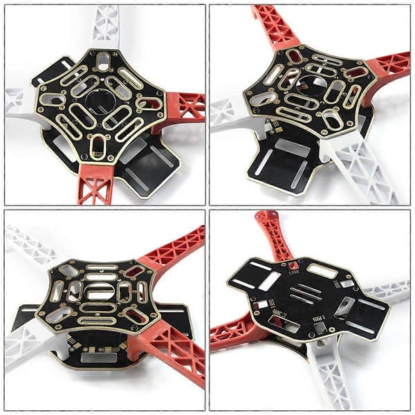 F450 4-akset Quadcopter Rammesæt Multi-Rotor Support F450 Quadcopter Drone til KK RC Quadcopter