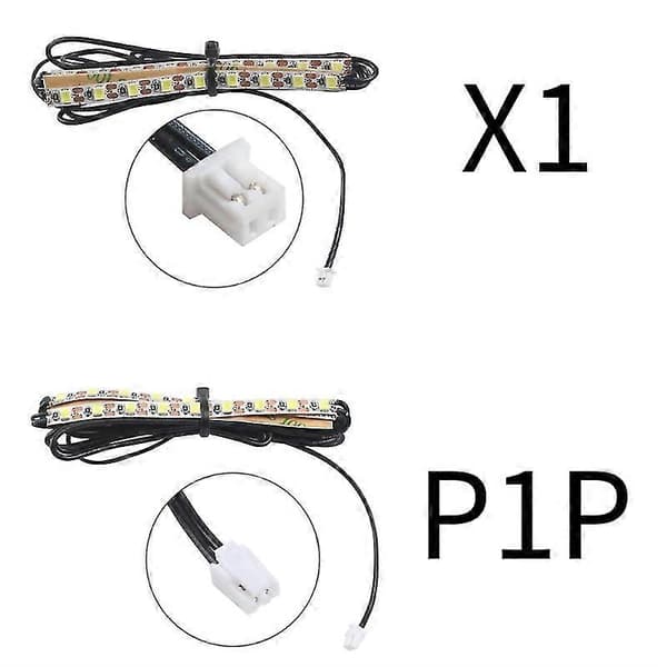 LED-lysbånd til BambuLab X1/P1P Vandtæt Belysning 3D-printertilbehør