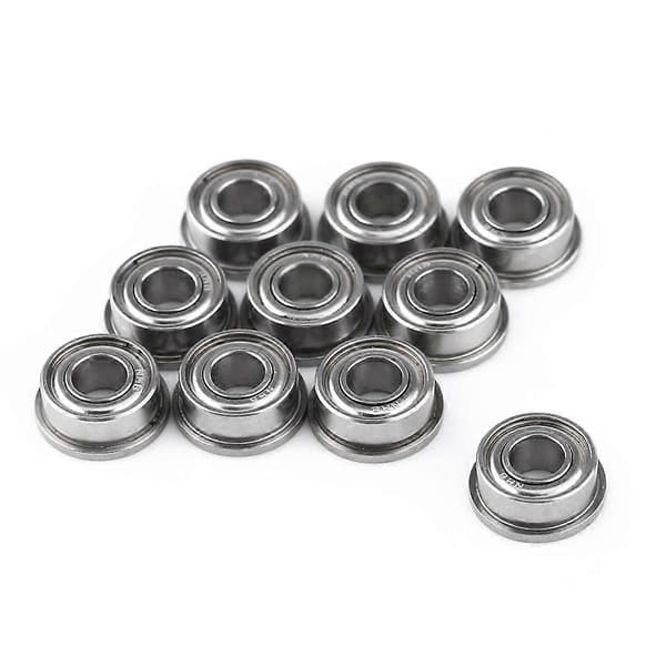 10 stk. F684ZZ Dobbelt afskærmede miniature flangekuglelejer 4x9x4mm til 3D-printermodel