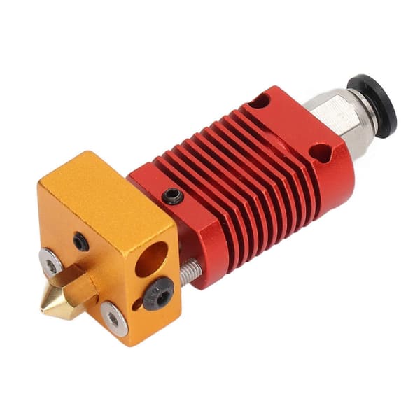 Ekstruder Drive Feed Kit Dobbelt Gear 3D Printer Opgraderingssamling Hot End Kit til Ender 3