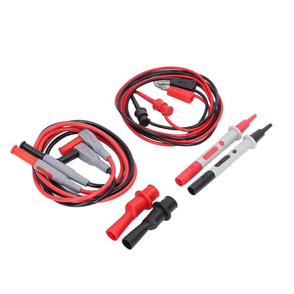 Multimeter Test Kit Testkrok Krokodilklämma Sondkabel Tillbehörssats för Fordon